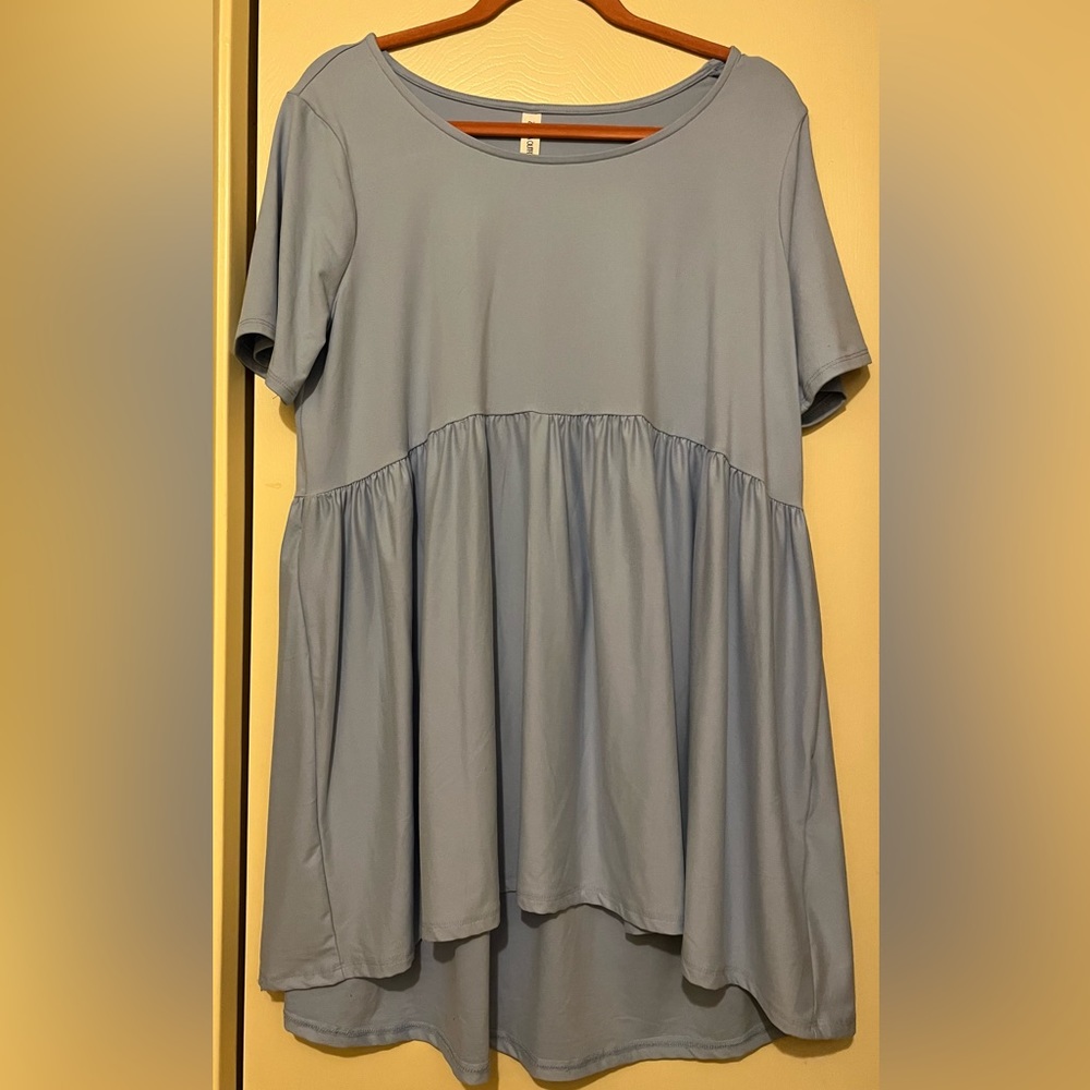 Cute NWOT Zenana Outfitters babydoll top - Picture 1 of 2